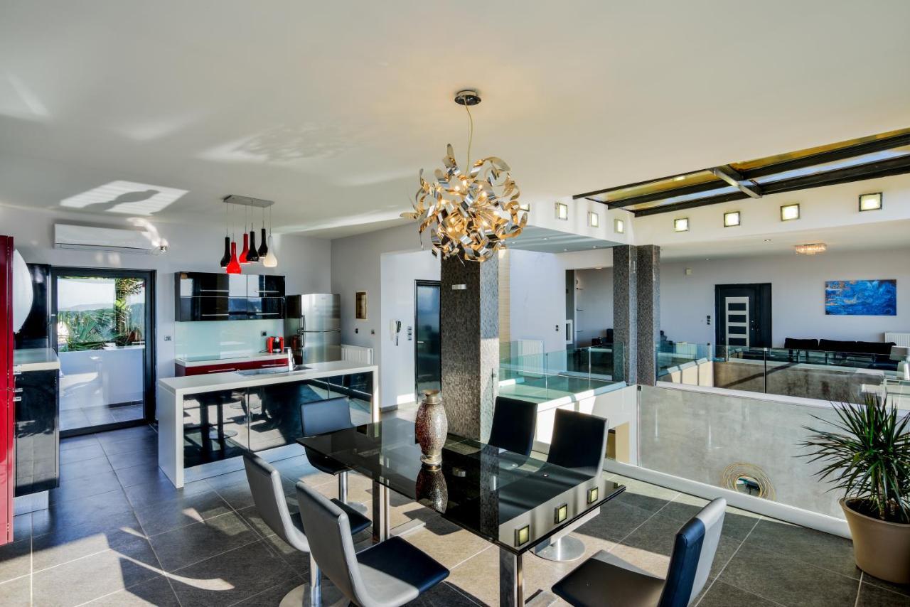 Adorno Luxury Villas Horafákia Kültér fotó