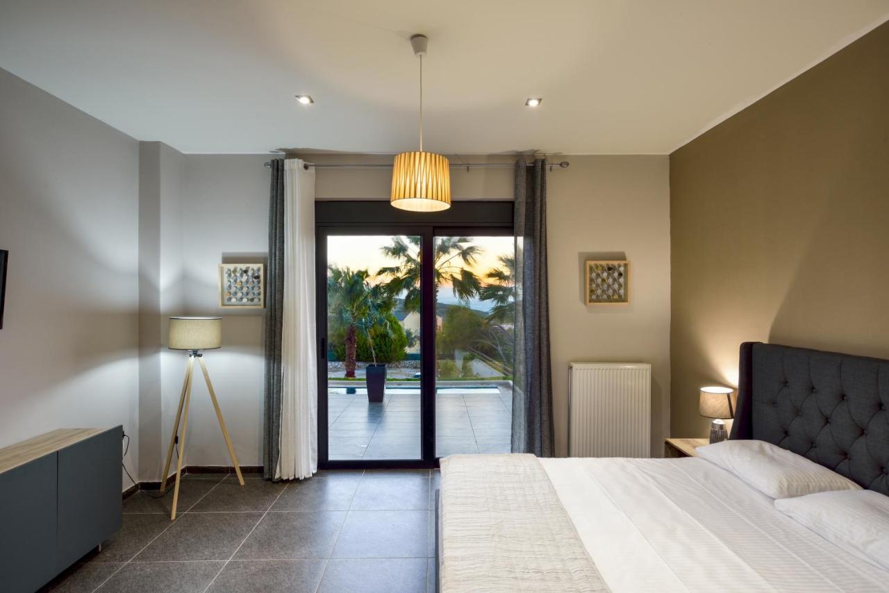Adorno Luxury Villas Horafákia Kültér fotó