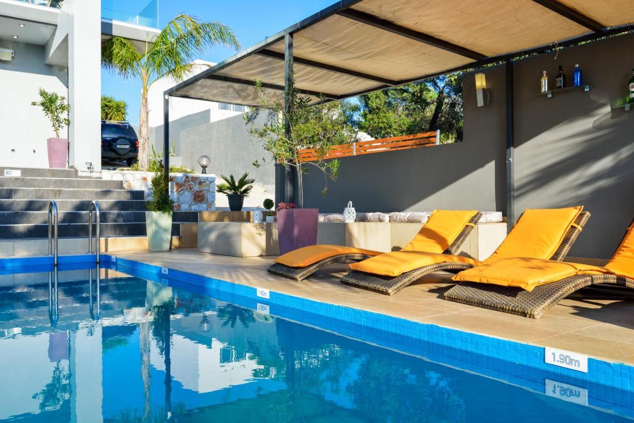 Adorno Luxury Villas Horafákia Kültér fotó